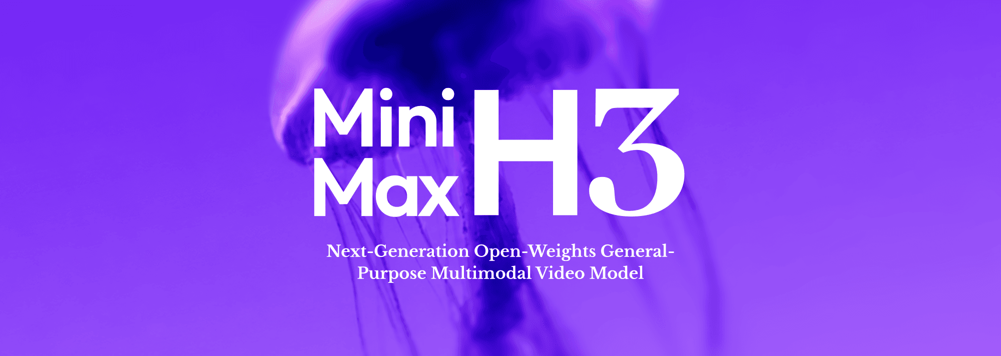 MiniMax H3 official launch artwork