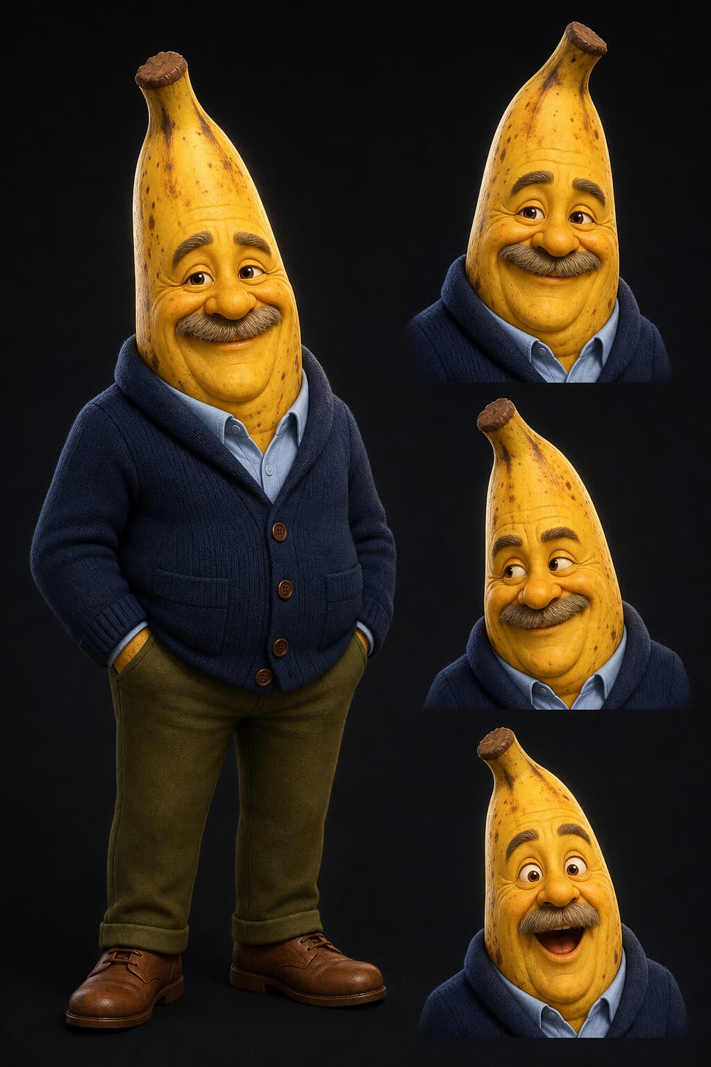 شخصية موزة لفيلم فواكه